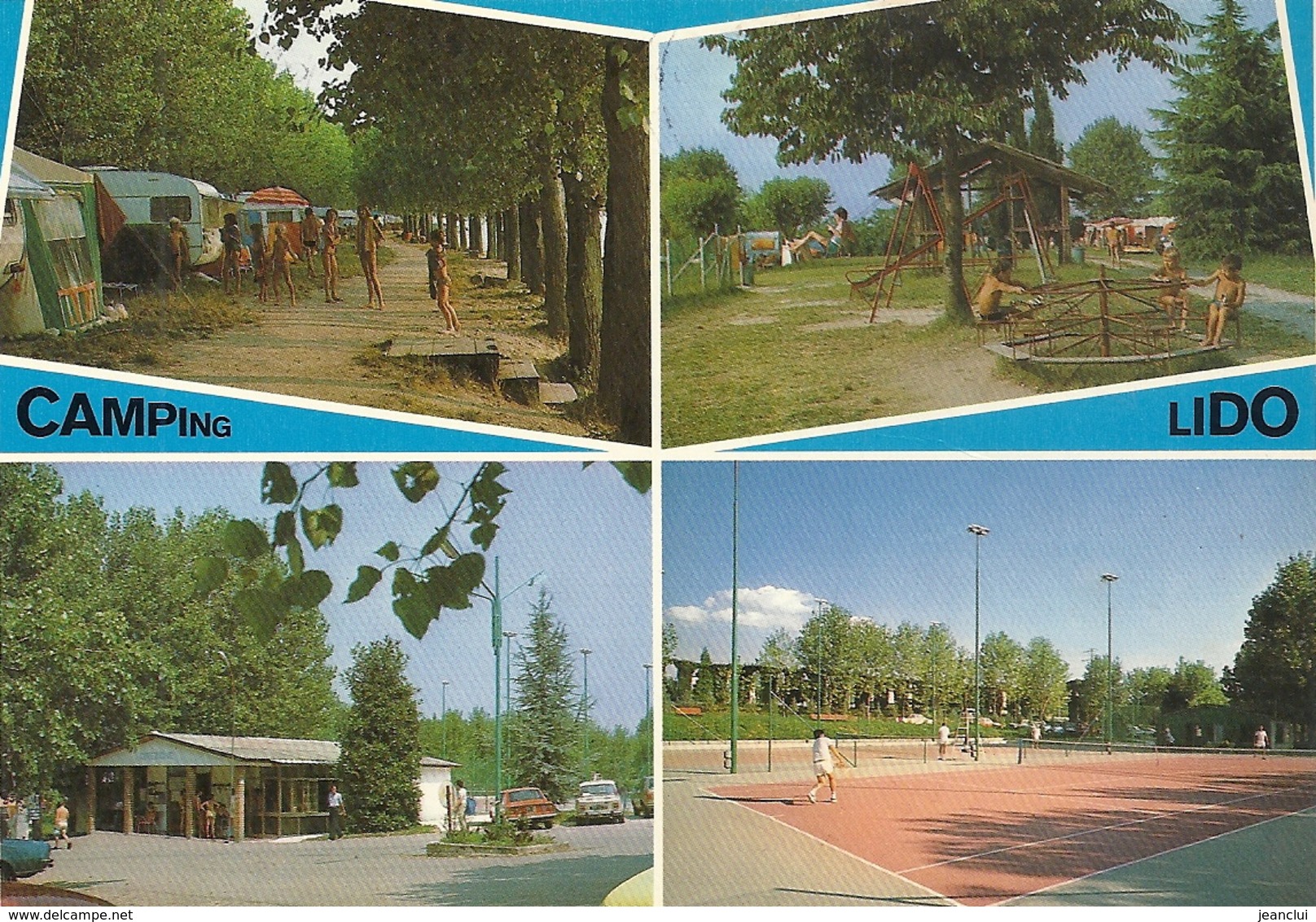 MULTIVUES " CAMPING LIDO " PACENGO - VERONA . ECRITE AU VERSO - Verona