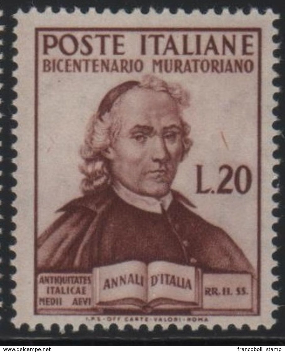 1950 Francobolli Repubblica Muratori  MNH - 1946-60: Nuovi