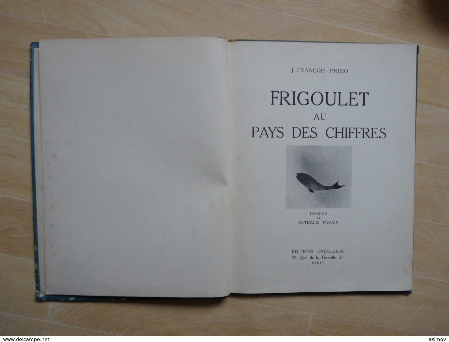 Frigoulet Au Pays Des Chiffres Par Primo Illustré Par Parain 1933  (X) - Other & Unclassified