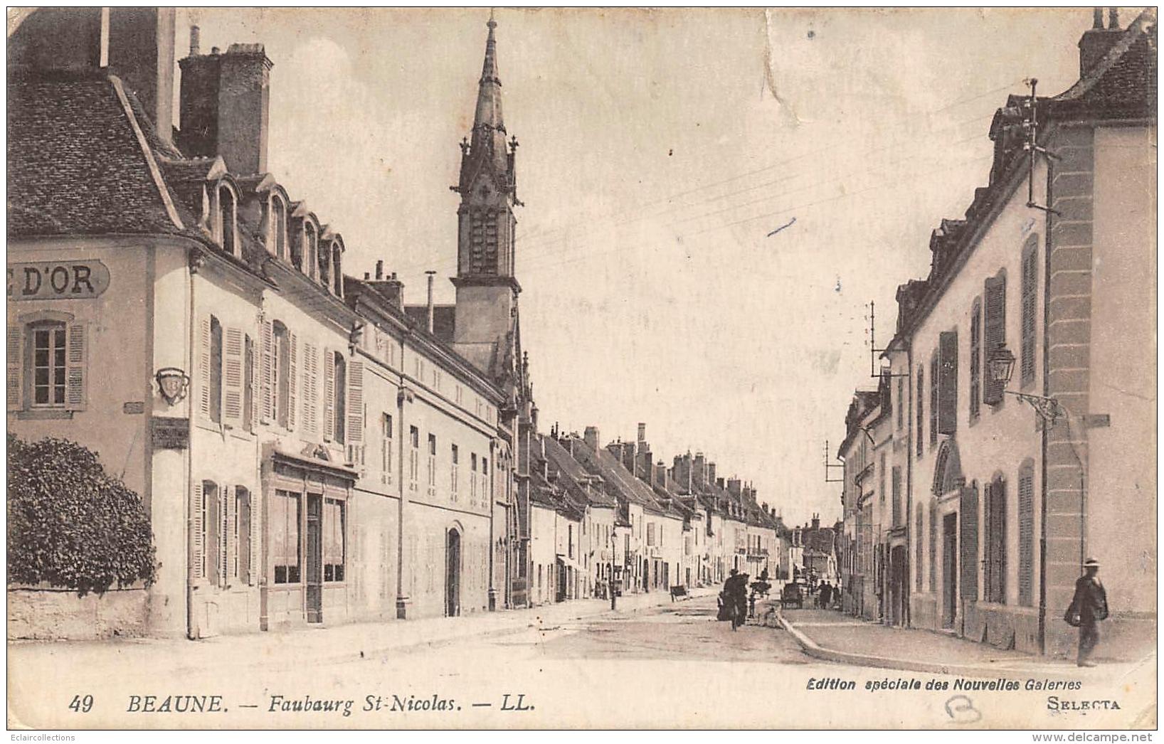 Beaune    21      Faubourg Saint Nicolast      ( Voir Scan) - Beaune