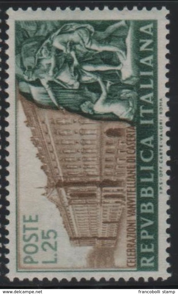 1952 Francobolli Repubblica Celebrazioni Vanvitelliane MNH - 1946-60: Nuovi