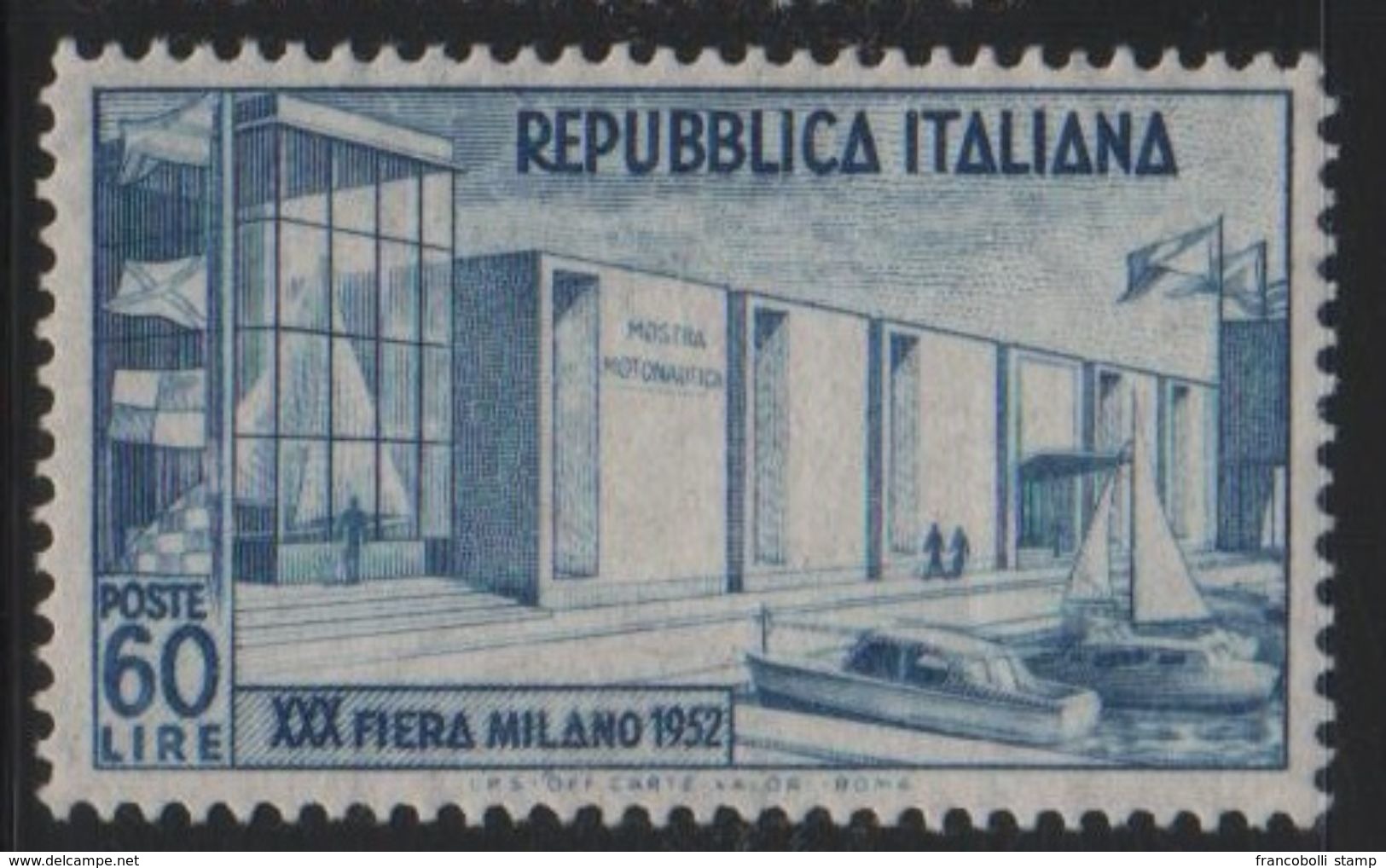 1952 Francobolli Repubblica Fiera Milano MNH - 1946-60: Nuovi