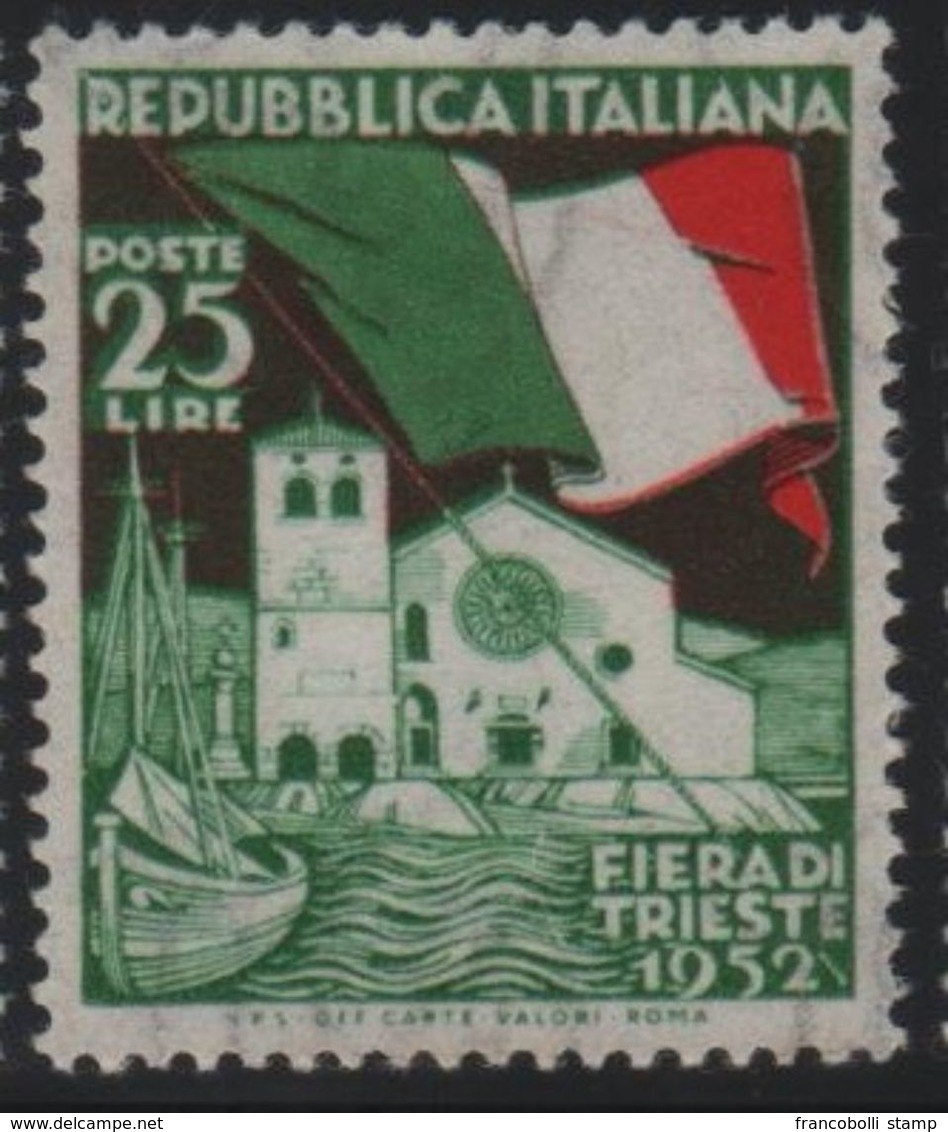 1952 Francobolli Repubblica Fiera Trieste MNH - 1946-60: Nuovi