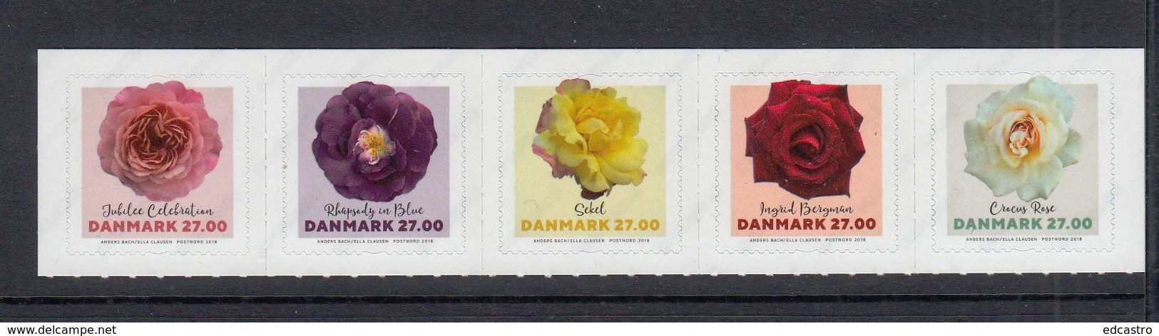 DENMARK 2018 ROSES - Neufs