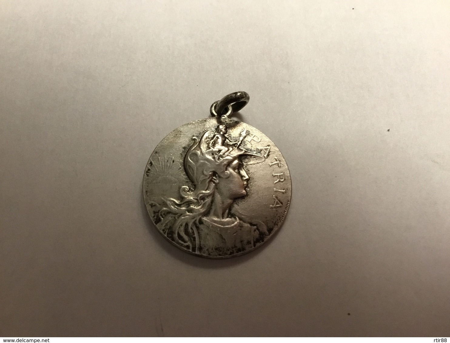 Medaille Patria Allons Enfants De La Patrie 1914-1918 27mm - 1914-18