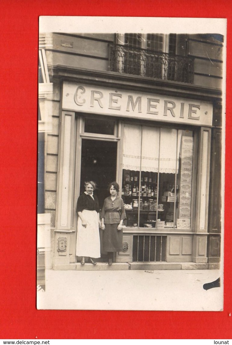 Bordeaux  - Commerce  Crèmerie (carte Photo)        (non écrite)                 (commerce Magasin) - Magasins