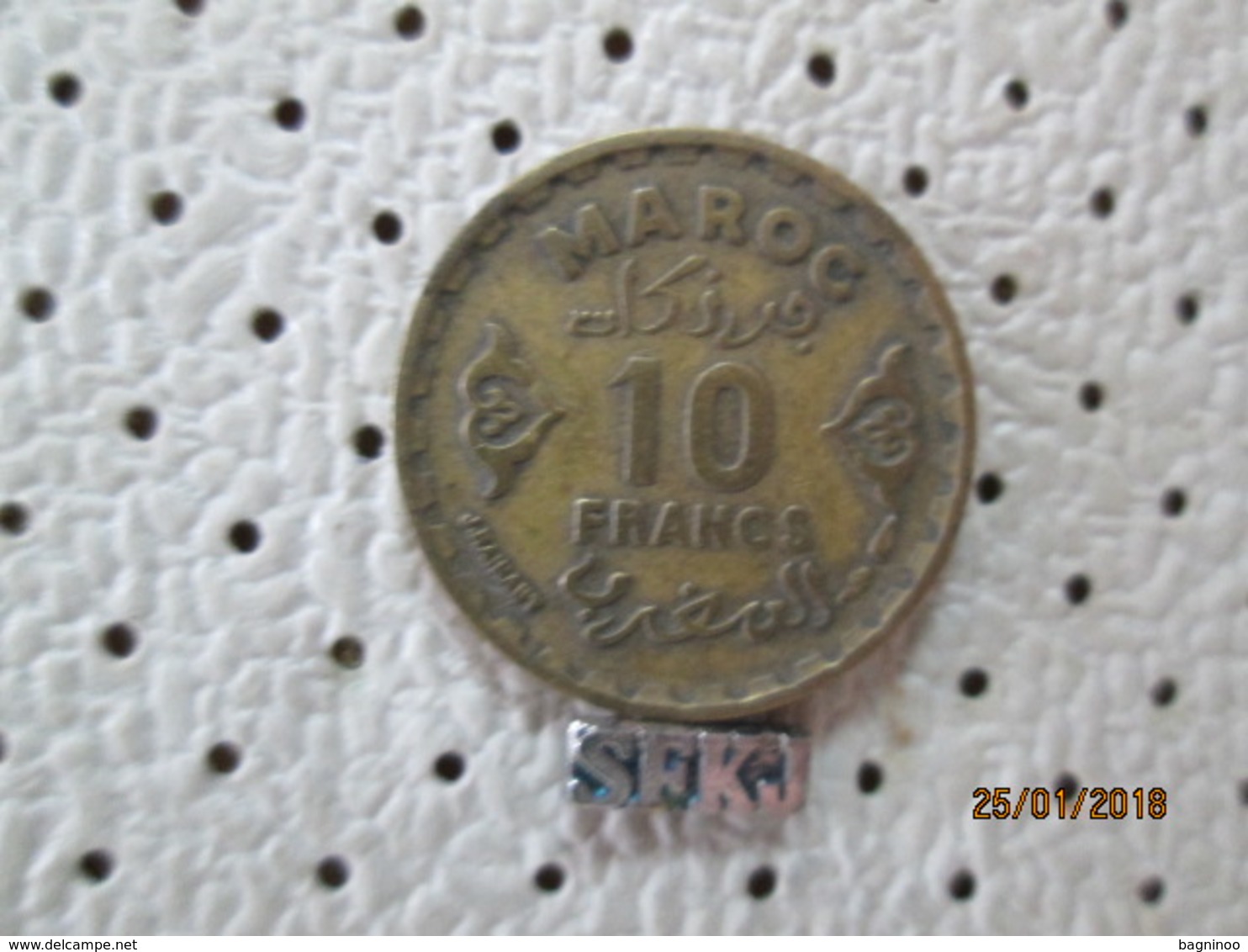 MOROCCO 10 Francs 1371 # 6 - Marocco