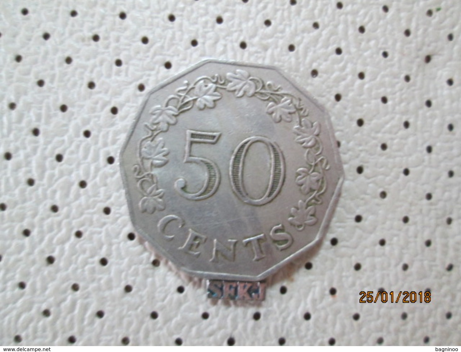 MALTA 50 Cents 1972  # 6 - Malta