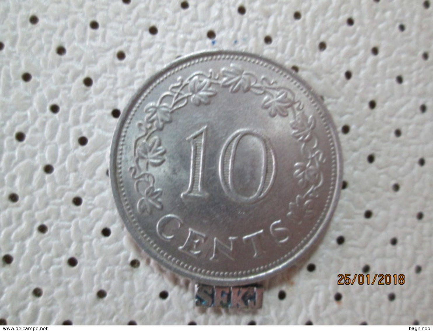 MALTA 10 Cents 1972  # 6 - Malta