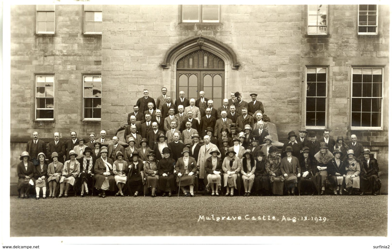 YORKS -  MULGRAVE CASTLE - 1929 (WHITBY BOARD OF GUARDIANS (Abolished 1930)) RP Y3348 - Whitby