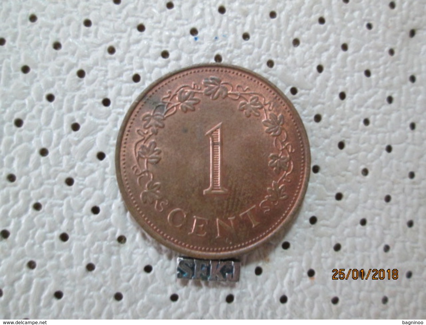 MALTA 1 Cent 1975  # 6 - Malta