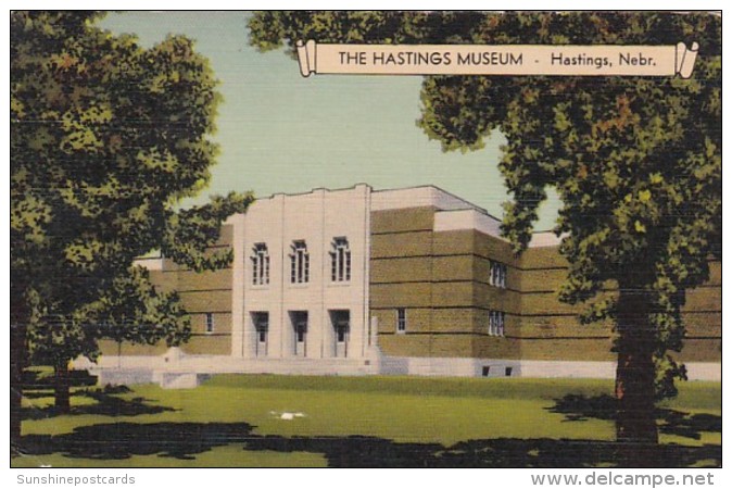 Nebraska Hastings The Hastings Museum 1947 - Hastings