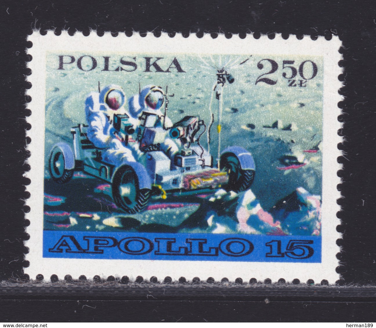 POLOGNE N° 1969 ** MNH Neufs Sans Charnière, TB (D4839) Cosmos, Apollo 15 - Nuevos