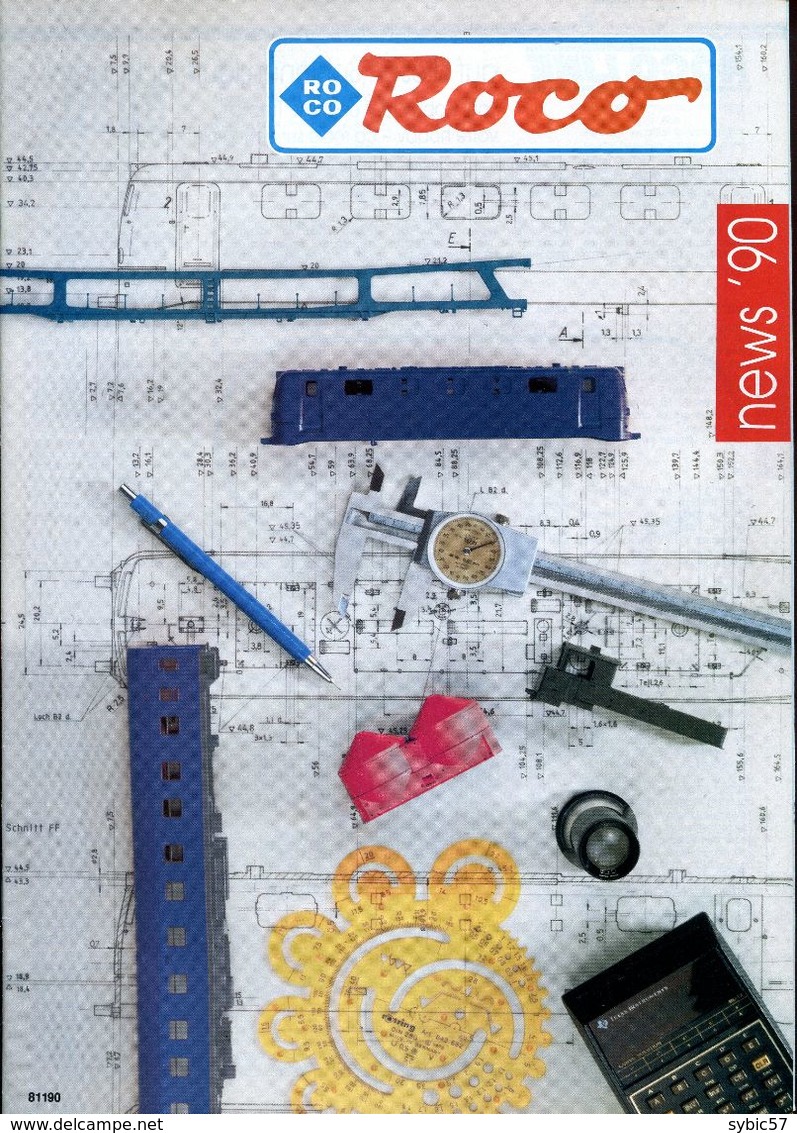 Catalogue ROCO 1990 (nouveautés) - Sonstige & Ohne Zuordnung