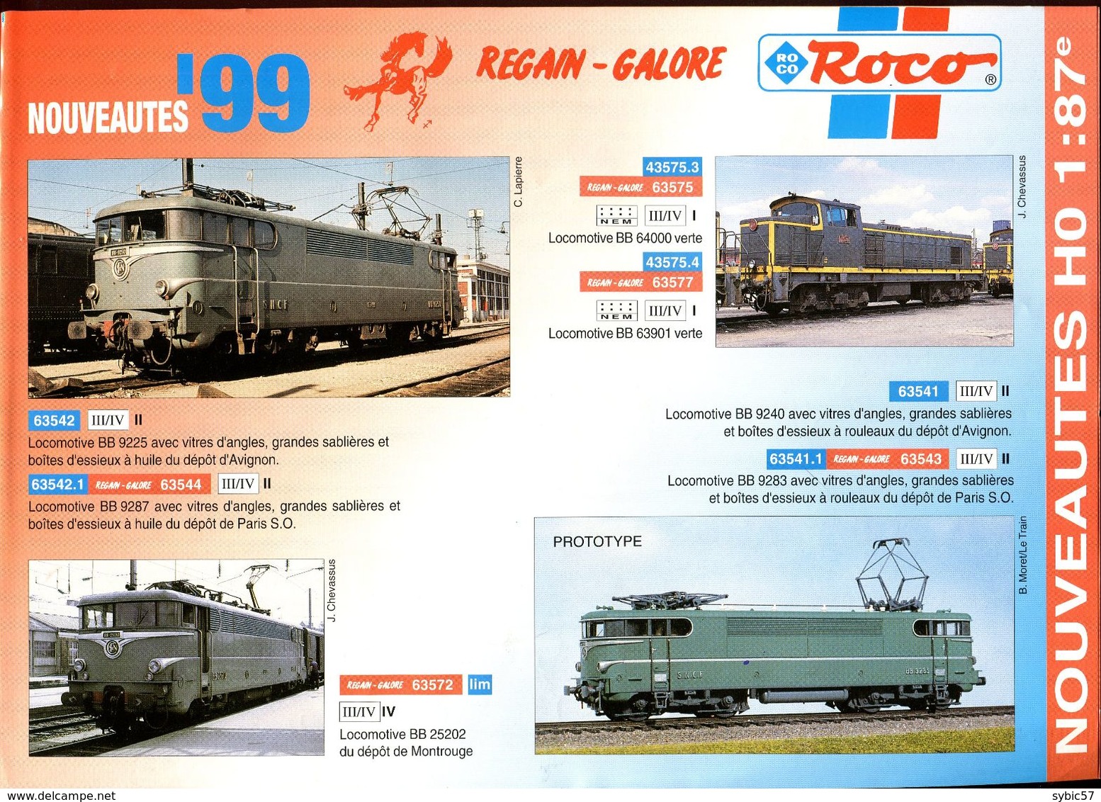 Catalogue ROCO 1999 (nouveautés) - Autres & Non Classés