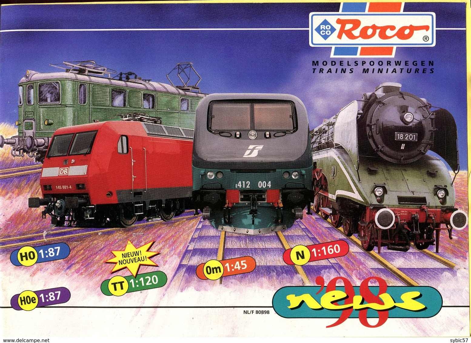 Catalogue ROCO 1998 (nouveautés) - Autres & Non Classés