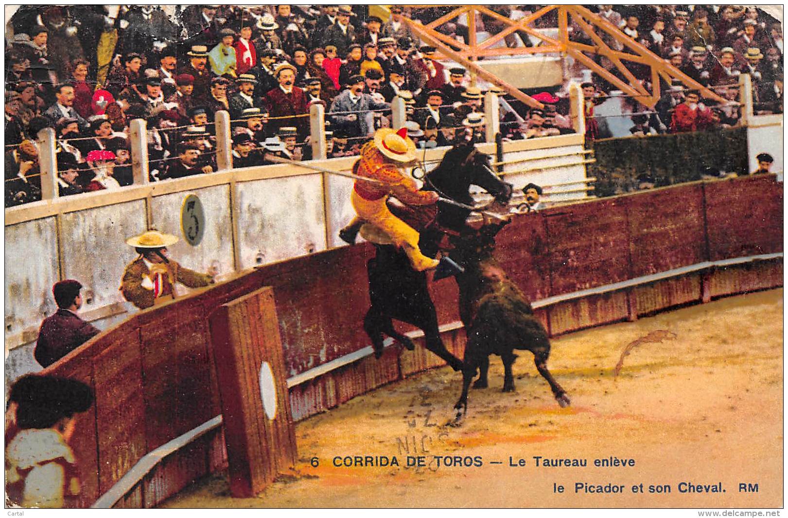 CORRIDA DE TOROS - Le Taureau Enlève - Corrida