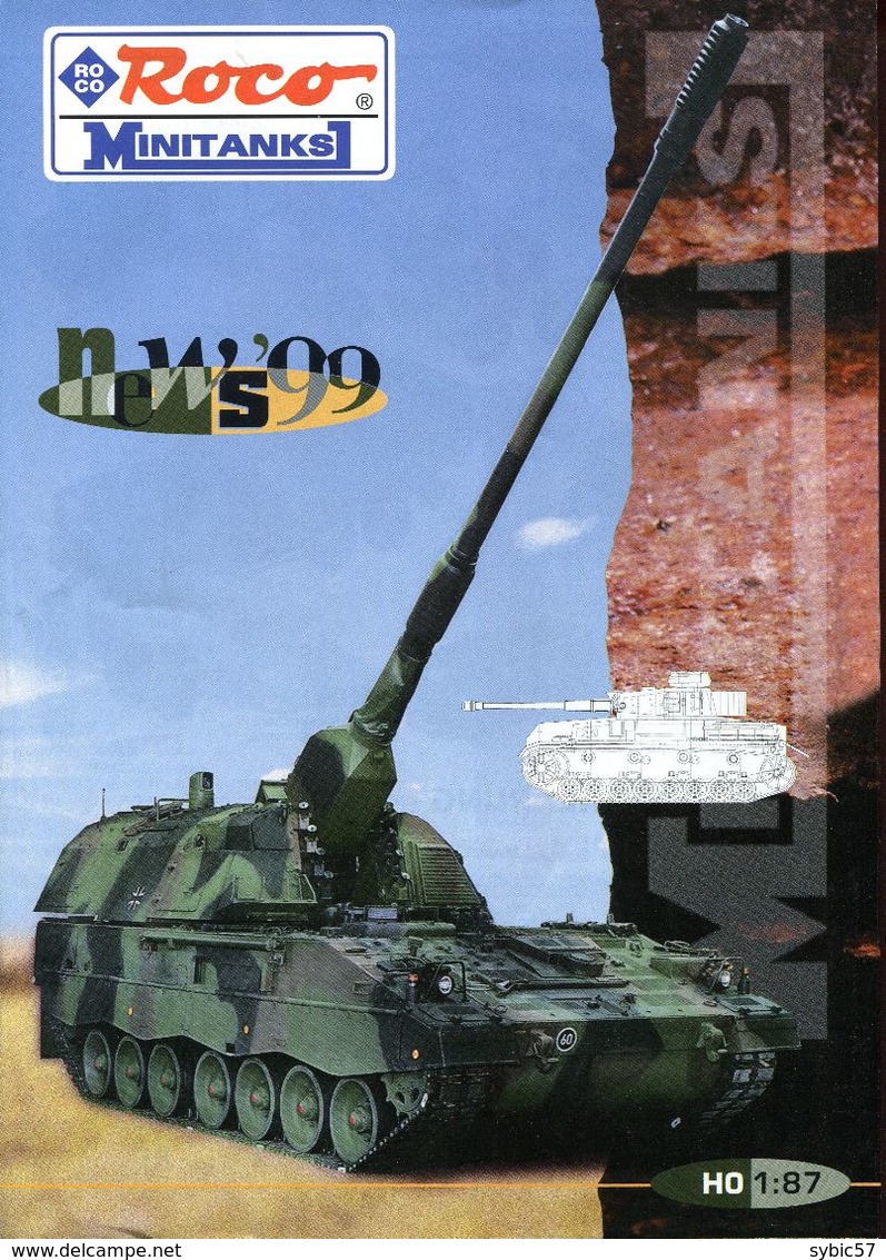 Catalogue ROCO 1999 Minitanks (nouveautés) - Autres & Non Classés