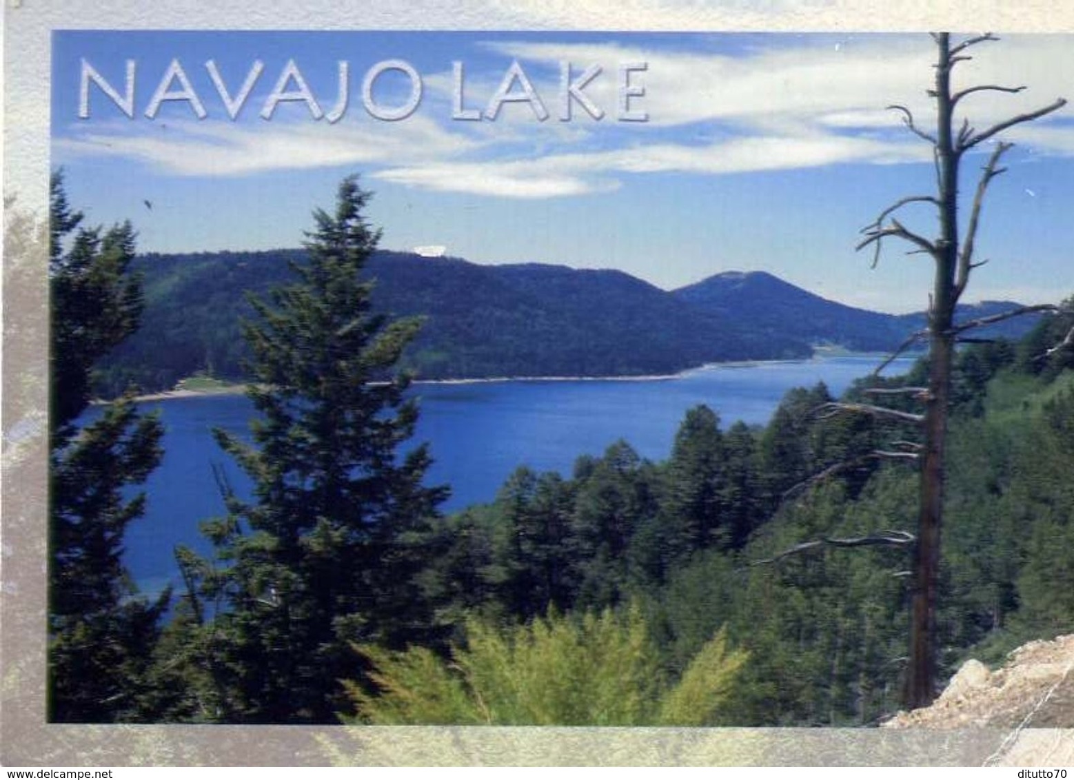 Navajo Lake - Utah - Formato Grande Viaggiata  – E 4 - Altri & Non Classificati