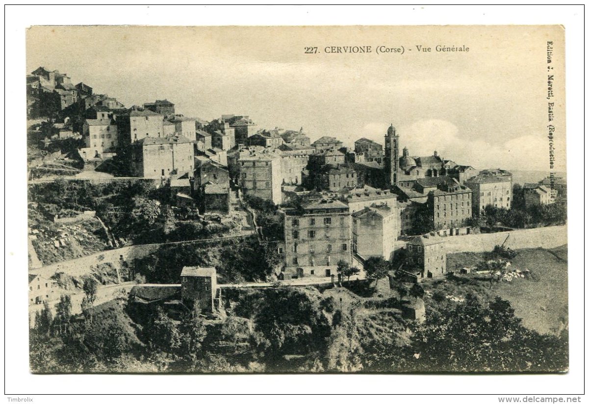 FRANCE (2B) - CERVIONE (Haute Corse) - Vue Générale - Autres & Non Classés