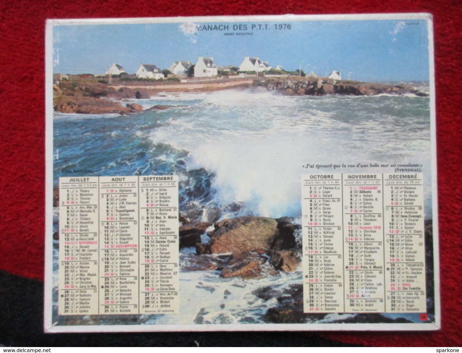 Almanach Des P.T.T. / De 1976 - Grand Format : 1971-80