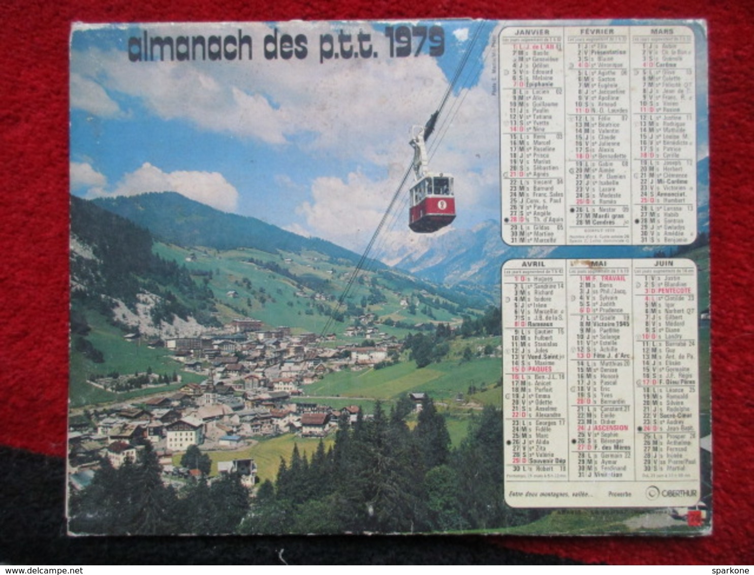 Almanach Des P.T.T. / De 1979 - Grand Format : 1971-80