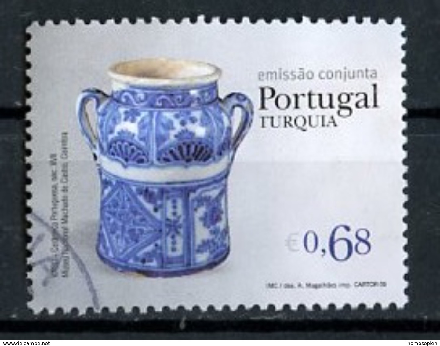 Portugal 2009 Y&T N°3389 - Michel N°3410 (o) - 0,68€ Céramique - Oblitérés