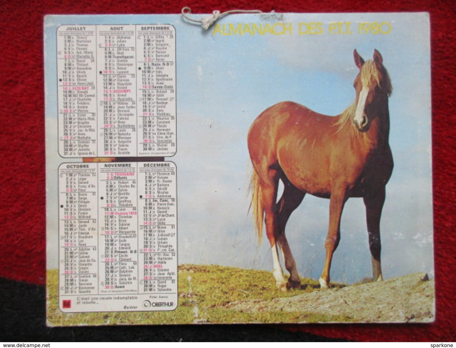 Almanach Des P.T.T. / De 1980 - Grand Format : 1971-80