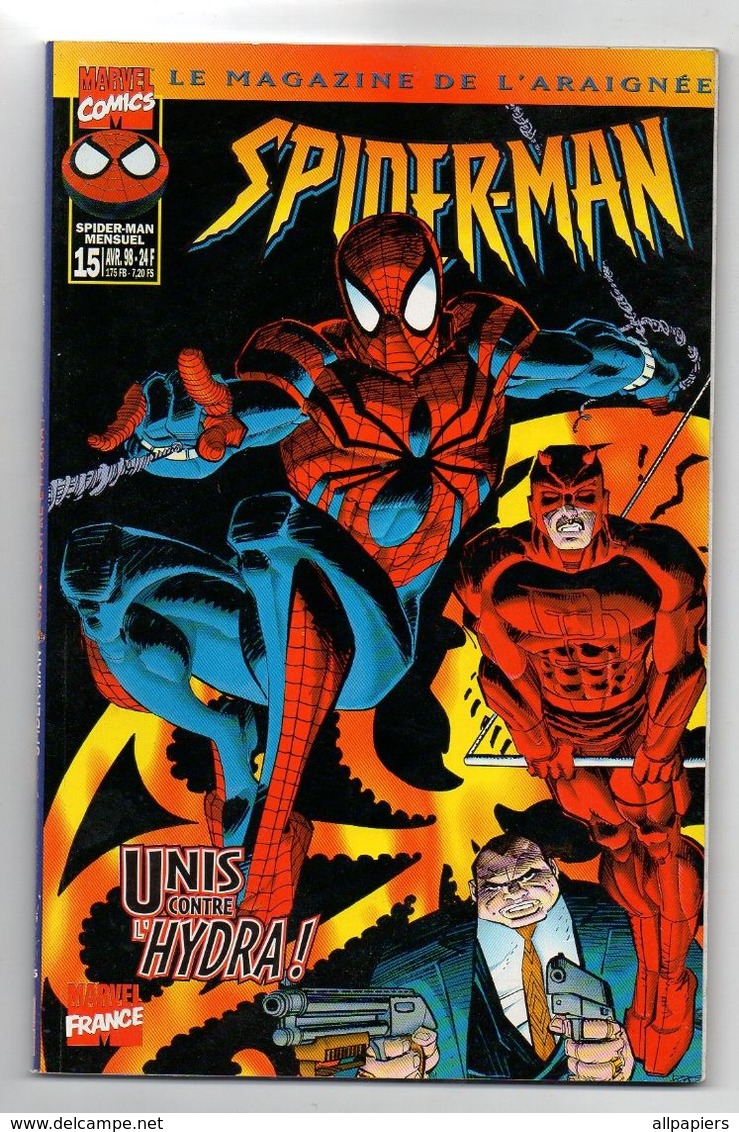 Spider-Man N°15 Dégraissage - Héritage - Le Dernier Héros - Secrets - La Toile De L'araignée De 1998 - Spiderman