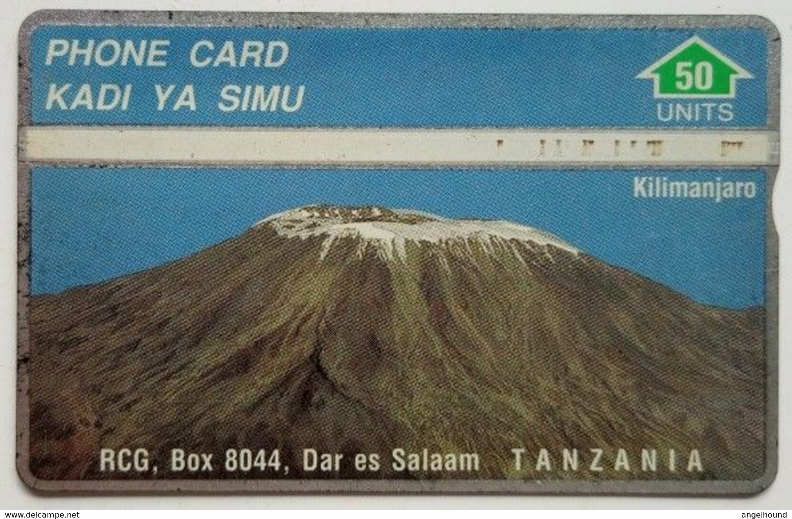 Tanzania 50 Units Landis And Gyr Mount Kilimanjaro  205K - Tanzania