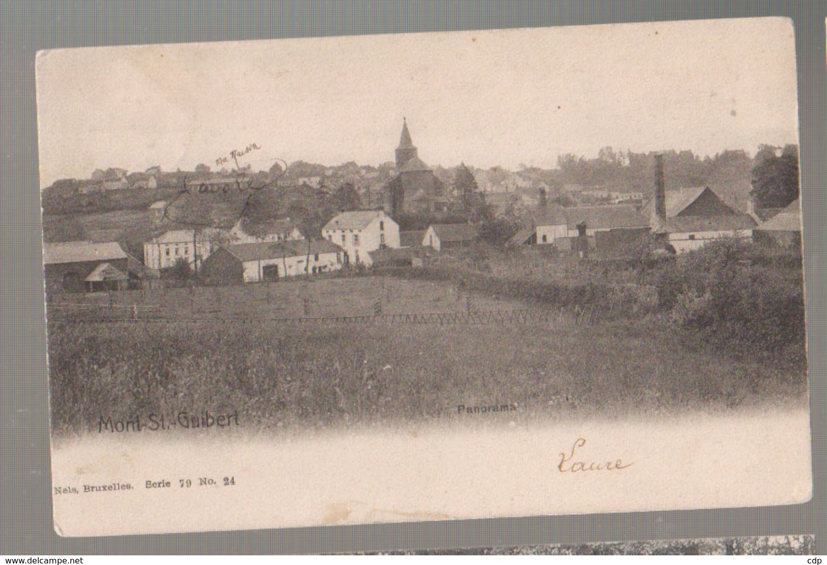 Cpa Mont St Guibert  1902 - Mont-Saint-Guibert