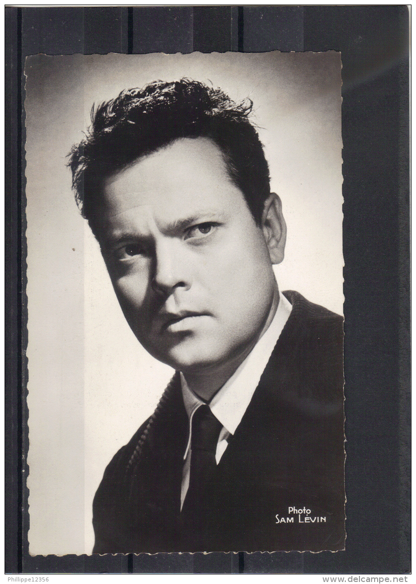 506 . THEME . ORSON WELLES  . (recto/verso)  SAM LEVIN - Artistes