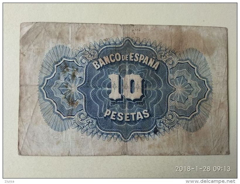 10 Pesetas 1935 - 10 Pesetas