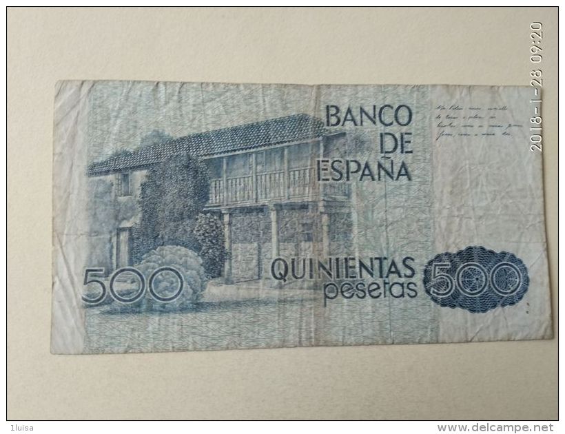 500 Pesetas 1979 - [ 4] 1975-… : Juan Carlos I