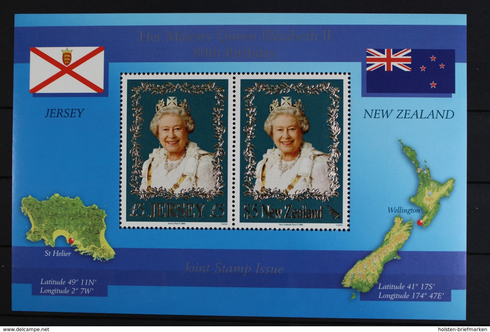 GB Jersey, MiNr. Block 56, Postfrisch / MNH - Jersey