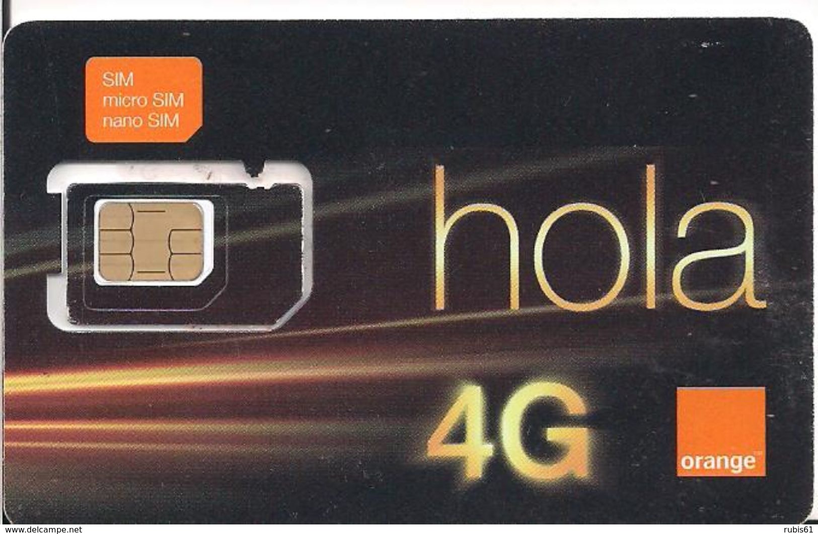 TARJETA TELEFONICA GSM ORANGE 4G - Sin Clasificación