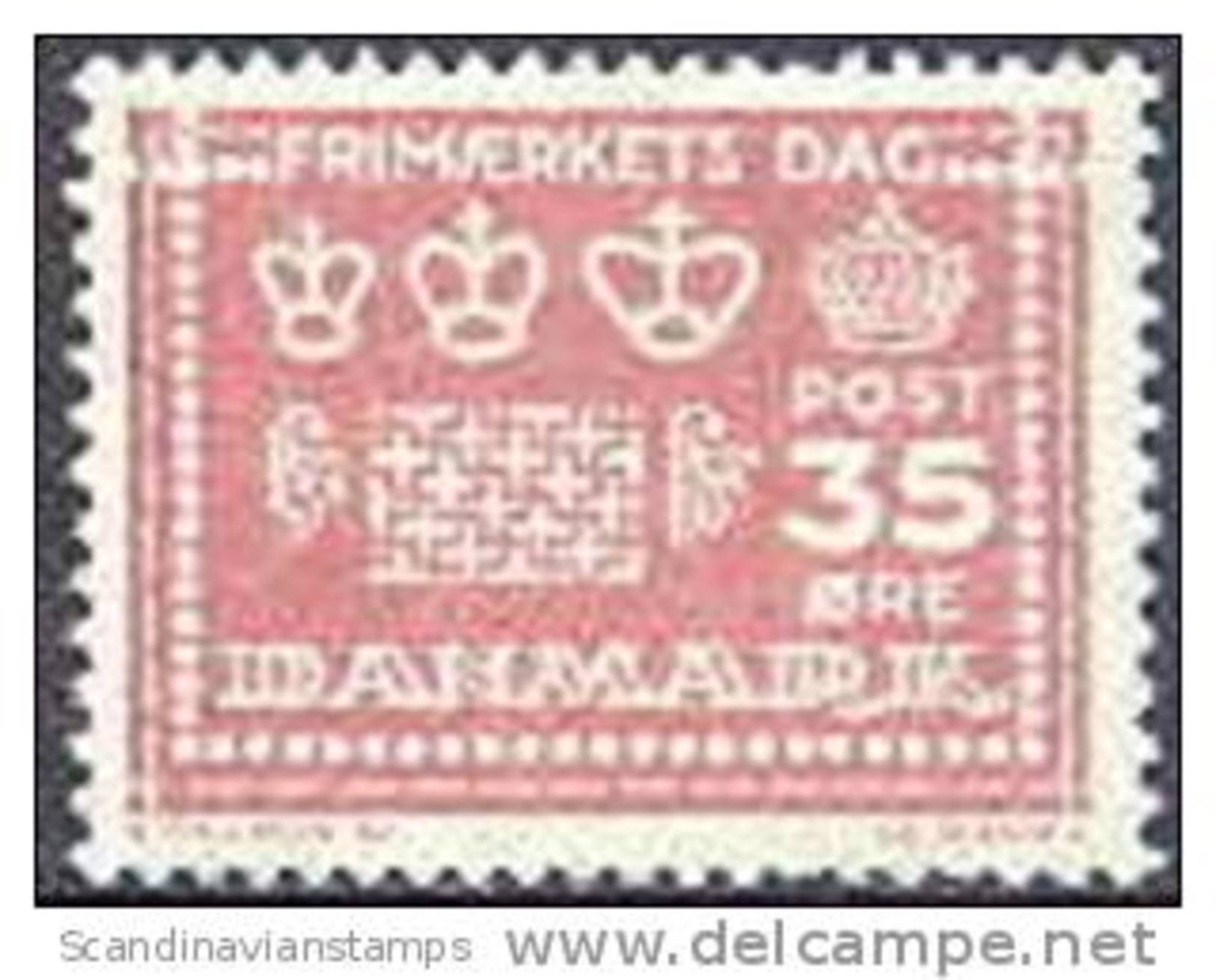 DENEMARKEN 1964 Dag Van De Postzegel Fluorescerend Papier PF-MNH-NEUF - Neufs