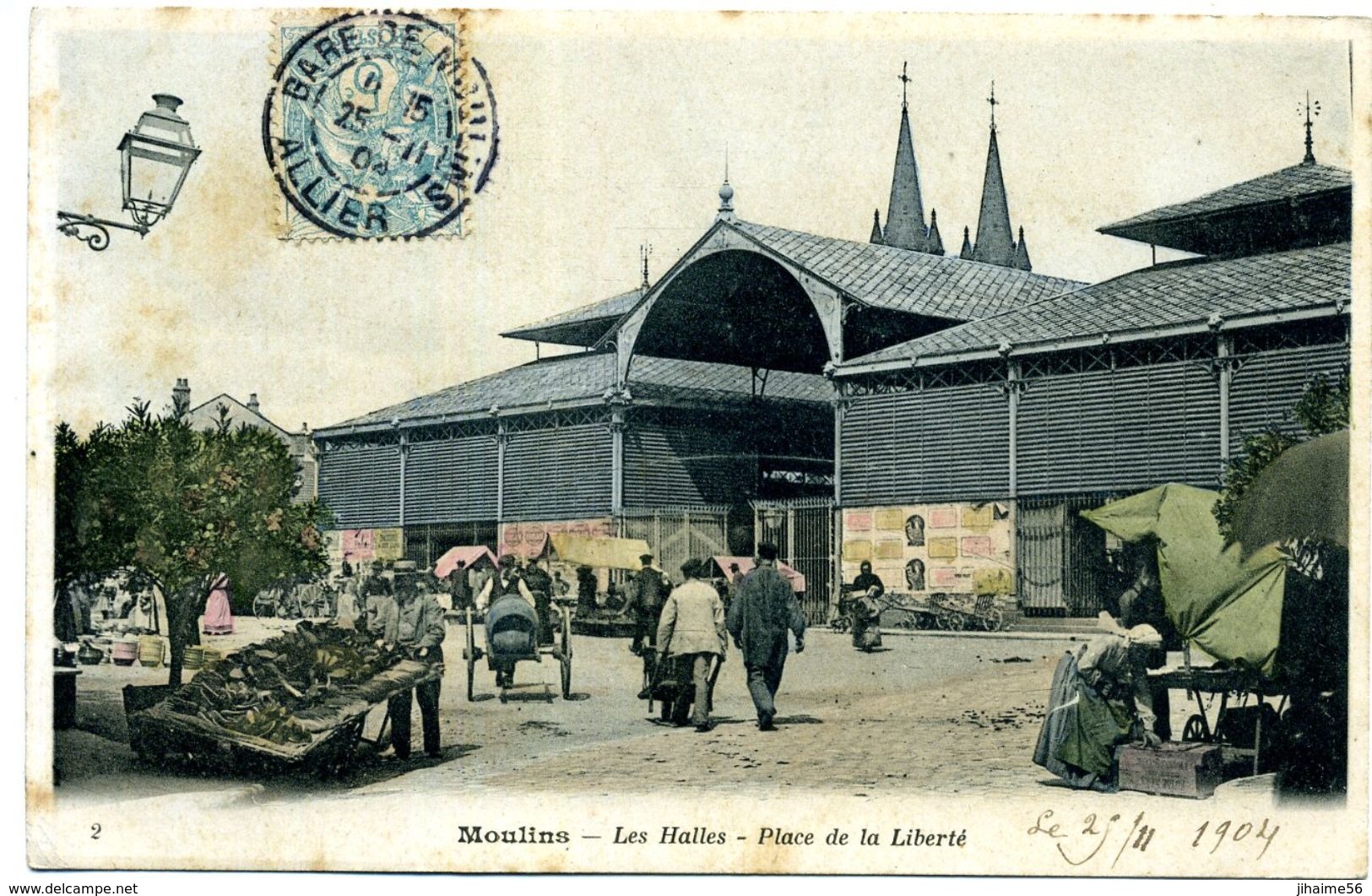 03 - Moulins ; Les Halles, Place De La Liberté. - Moulins