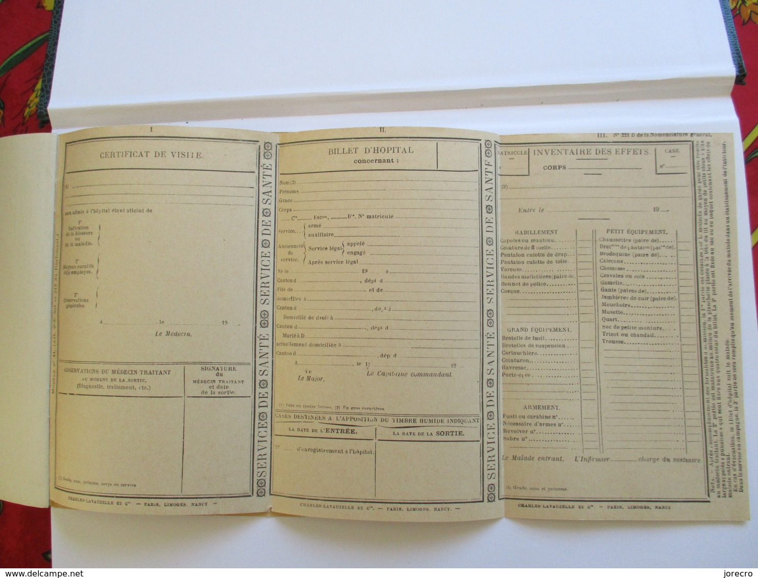 Livret Militaire - Documents