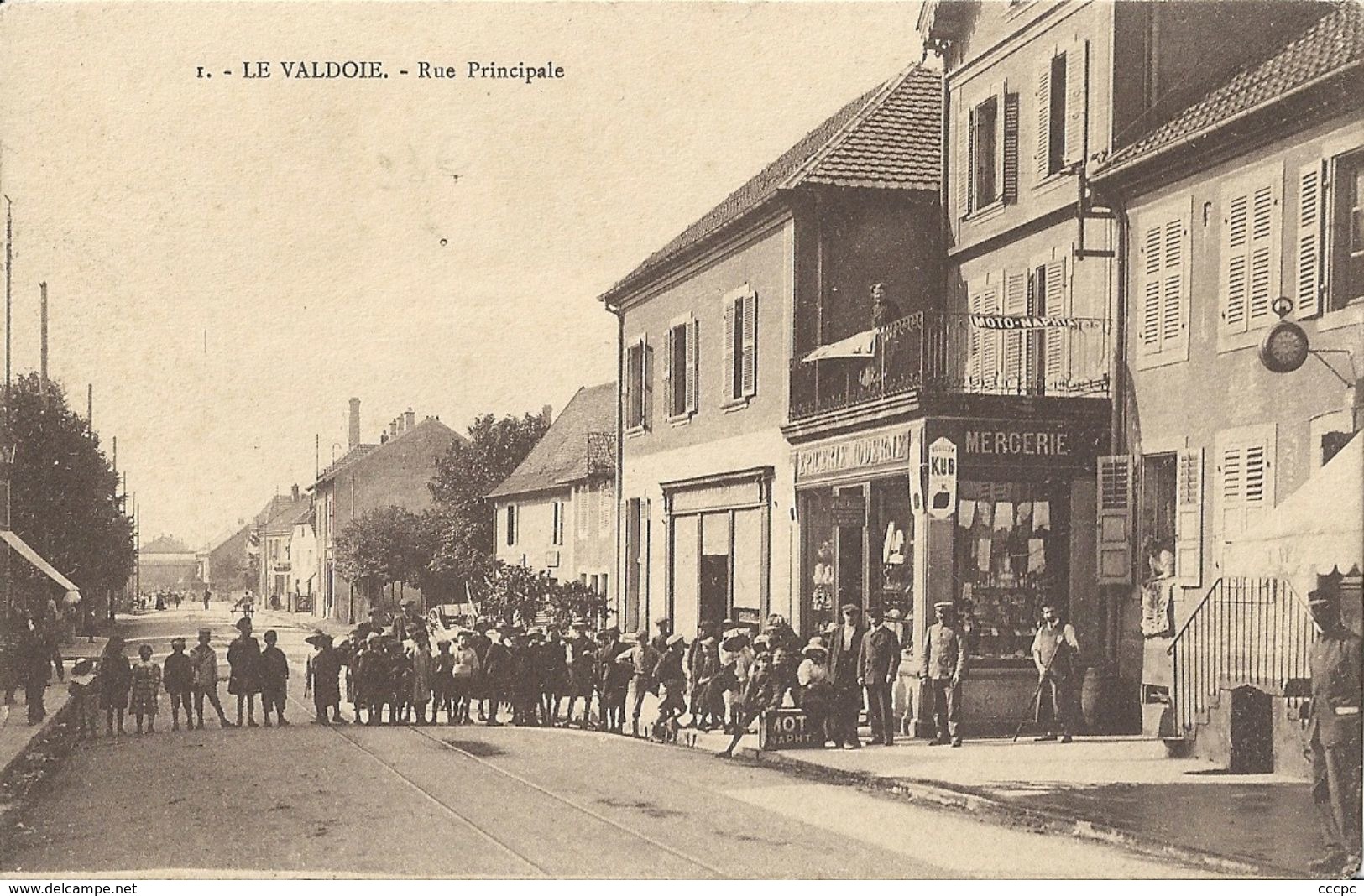 CPA Le Valdoie Rue Principale - Valdoie