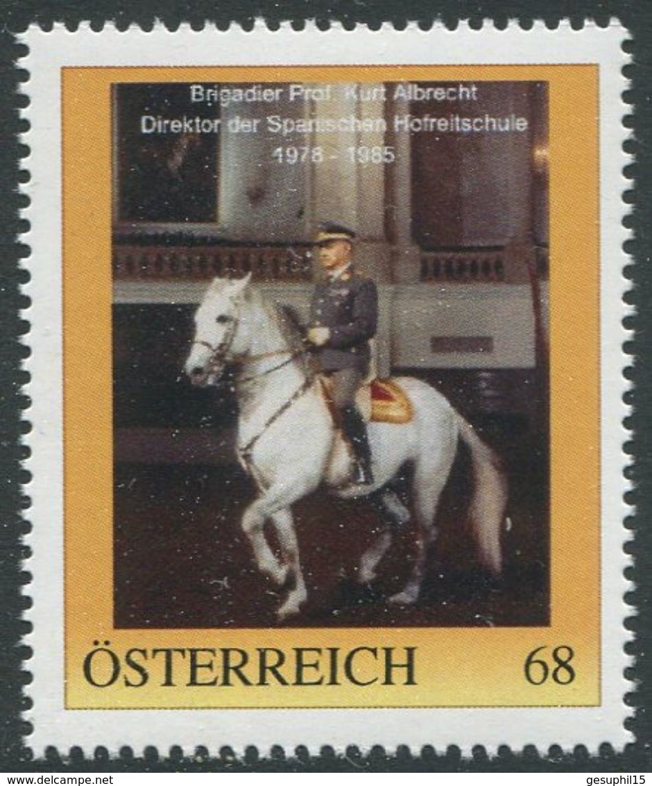 ÖSTERREICH / 8116026 / Brigadier Prof. Kurt Albrecht / Postfrisch / ** / MNH - Personalisierte Briefmarken