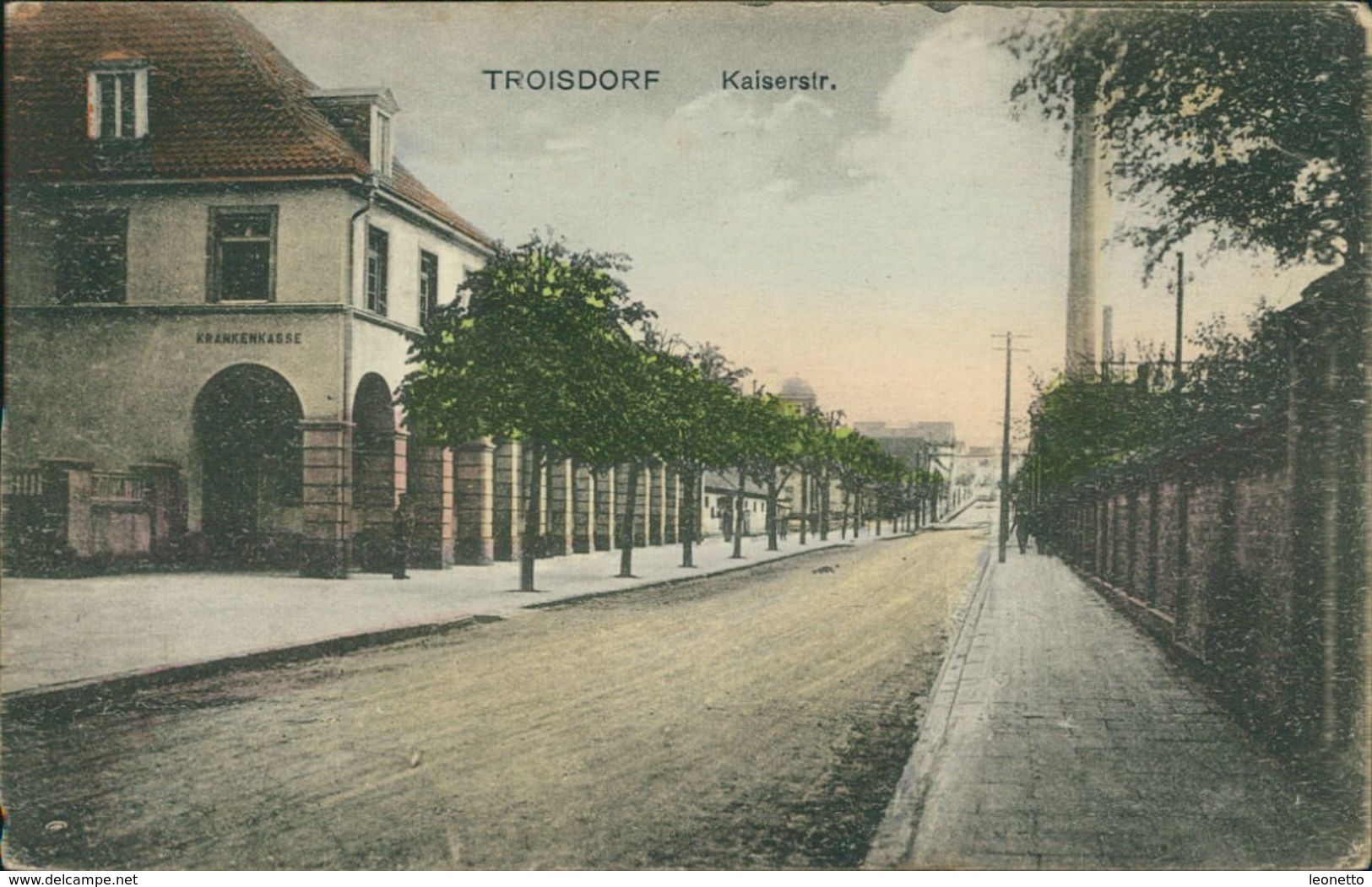 AK Troisdorf, Kaiserstr., O Um 1921, Ecken Berieben (28551) - Troisdorf