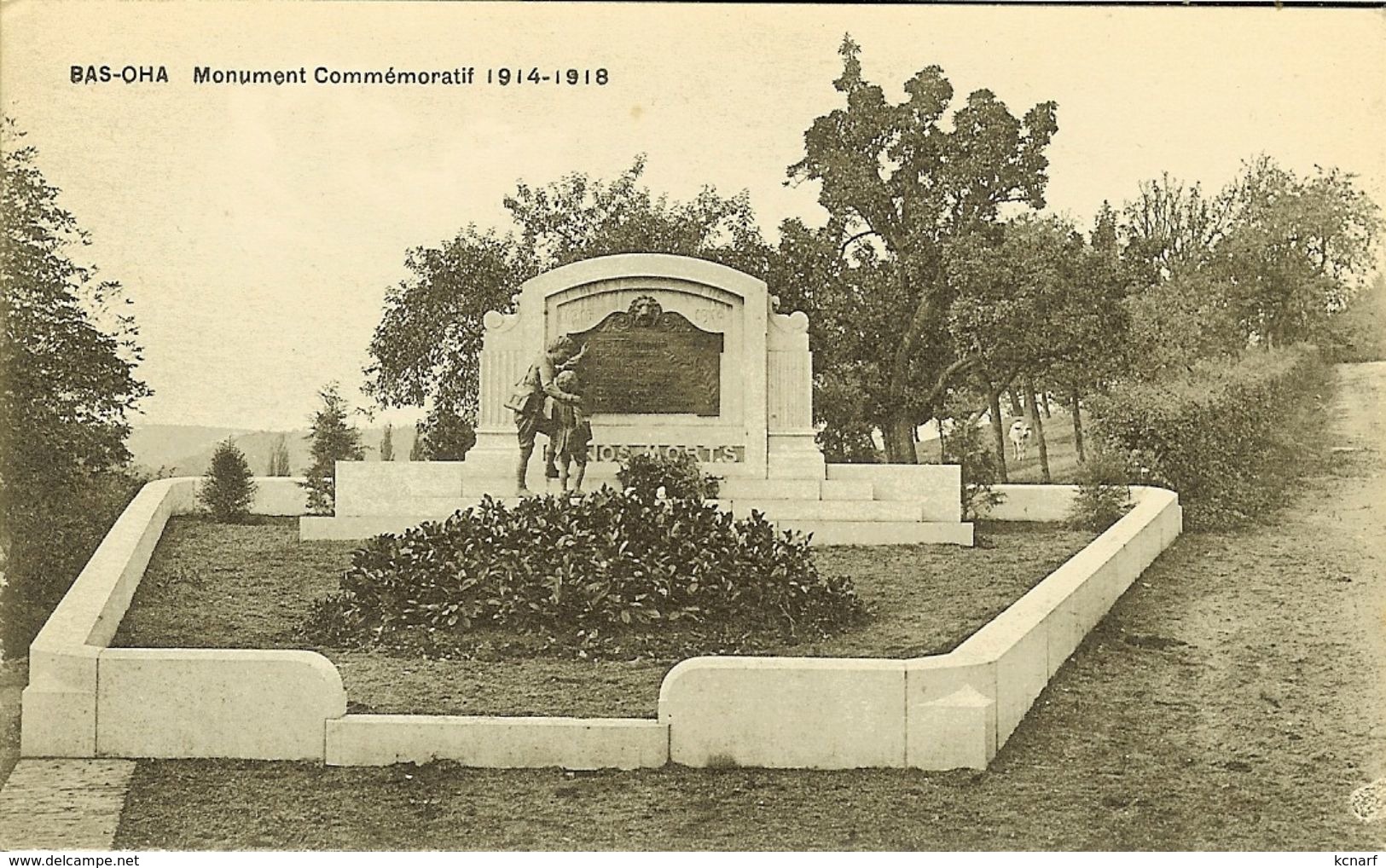 CP De BAS-OHA " Monument Commémoratif 1914-1918 " - Wanze