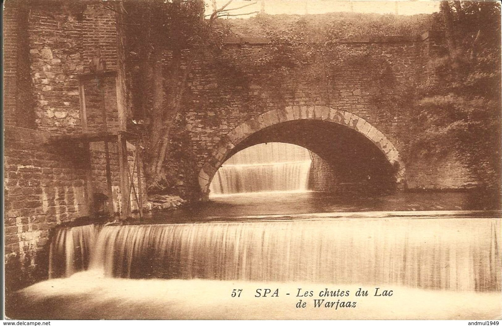 SPA - Les Chutes Du Lac De Warfaaz - N'a Pas Circulé - Edit. Photo Belge Lumière - Spa