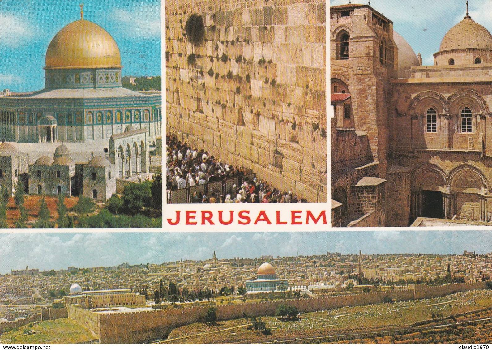 CARTOLINA - POSTCARD - ISRAELE  - JERUSALEM - Israele