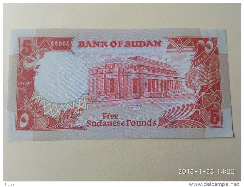 5 Pound 1991 - Soudan