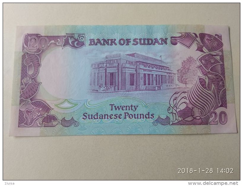 20 Pounds 1991 - Sudan