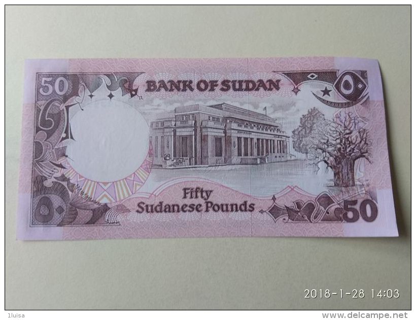 50 Pounds 1991 - Sudan
