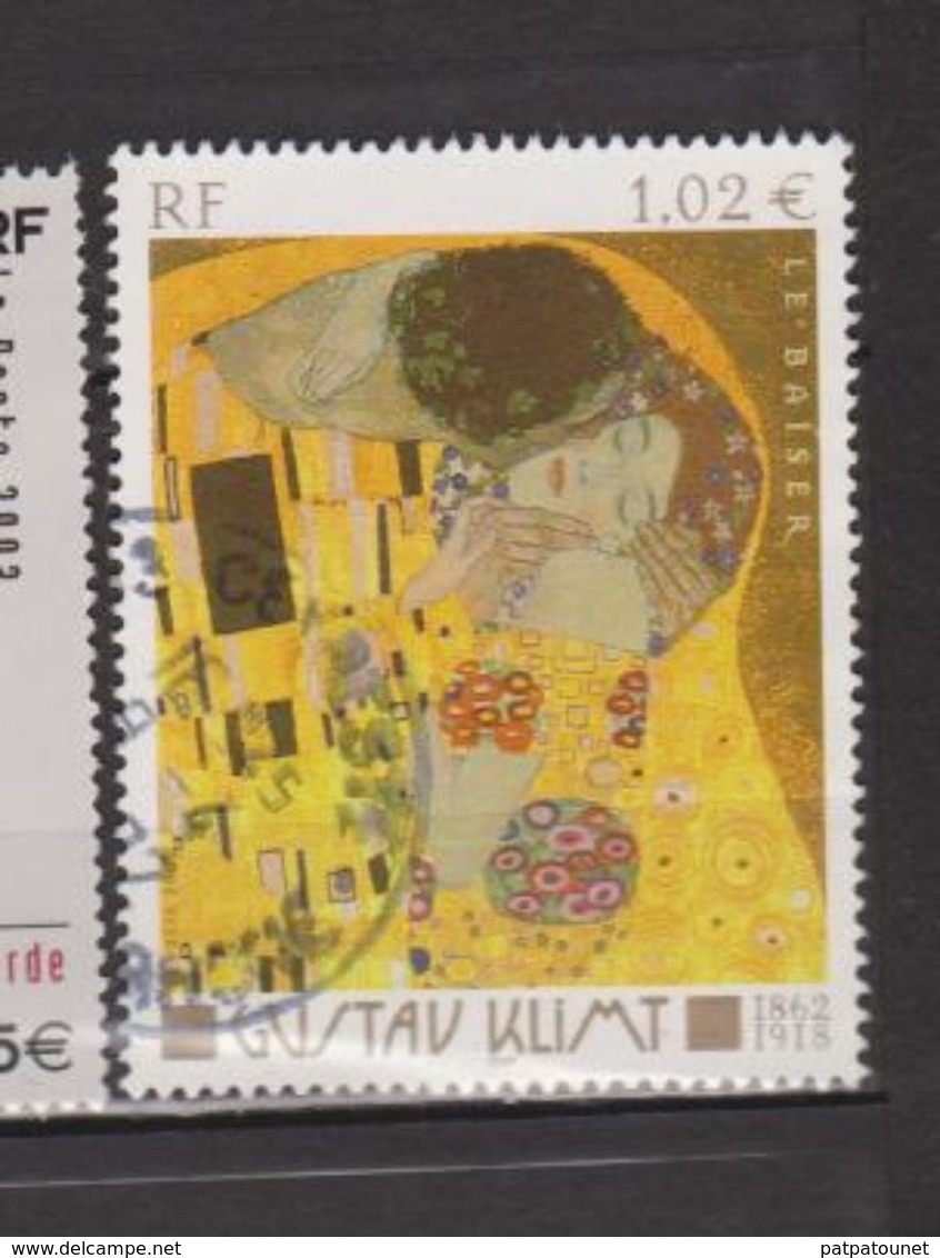 France YV ? O 2001 Gustav Klimt - Oblitérés