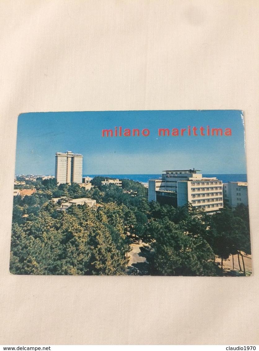 Cartolina-Rimini-Milano Marittima-Panorama - Rimini